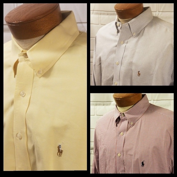 Polo Ralph Lauren Other - Lot of 3 Ralph Lauren Yarmouth  Dress Shirts